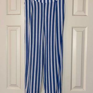 Striped Linen Pants